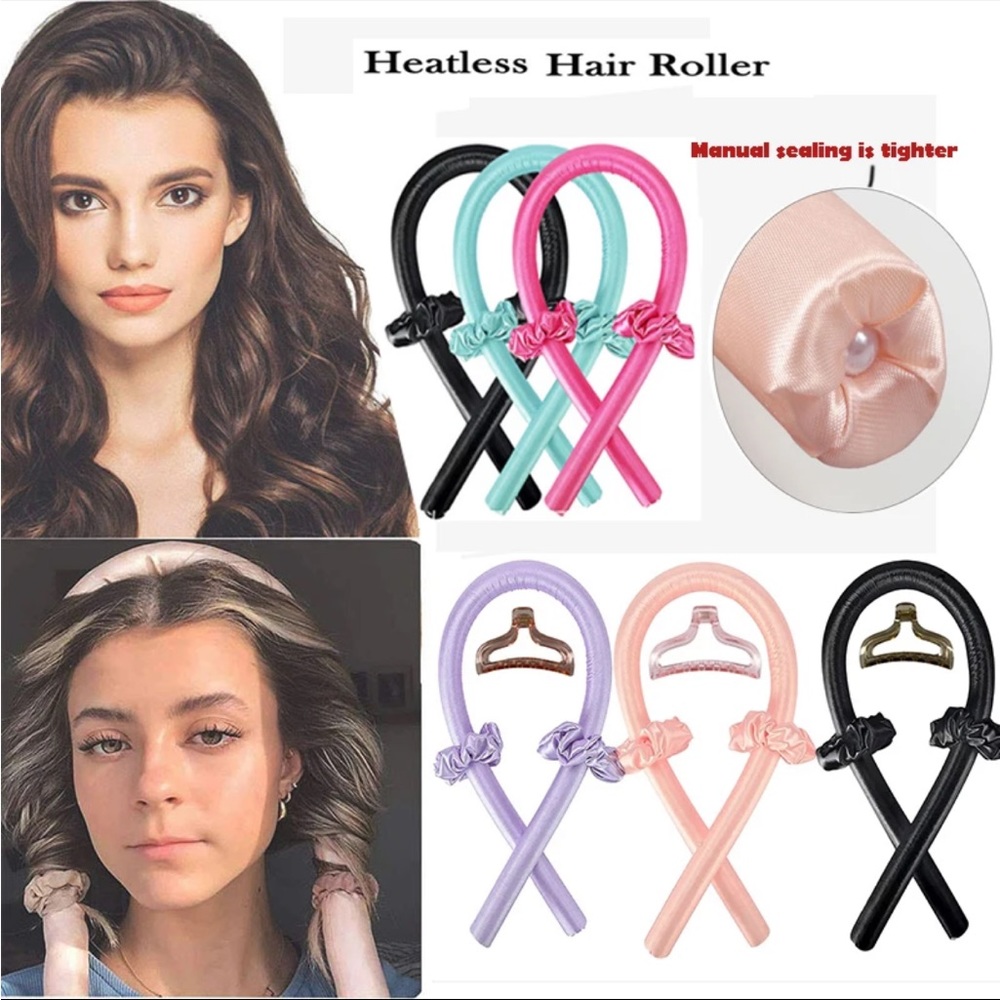 Heatless hair curler